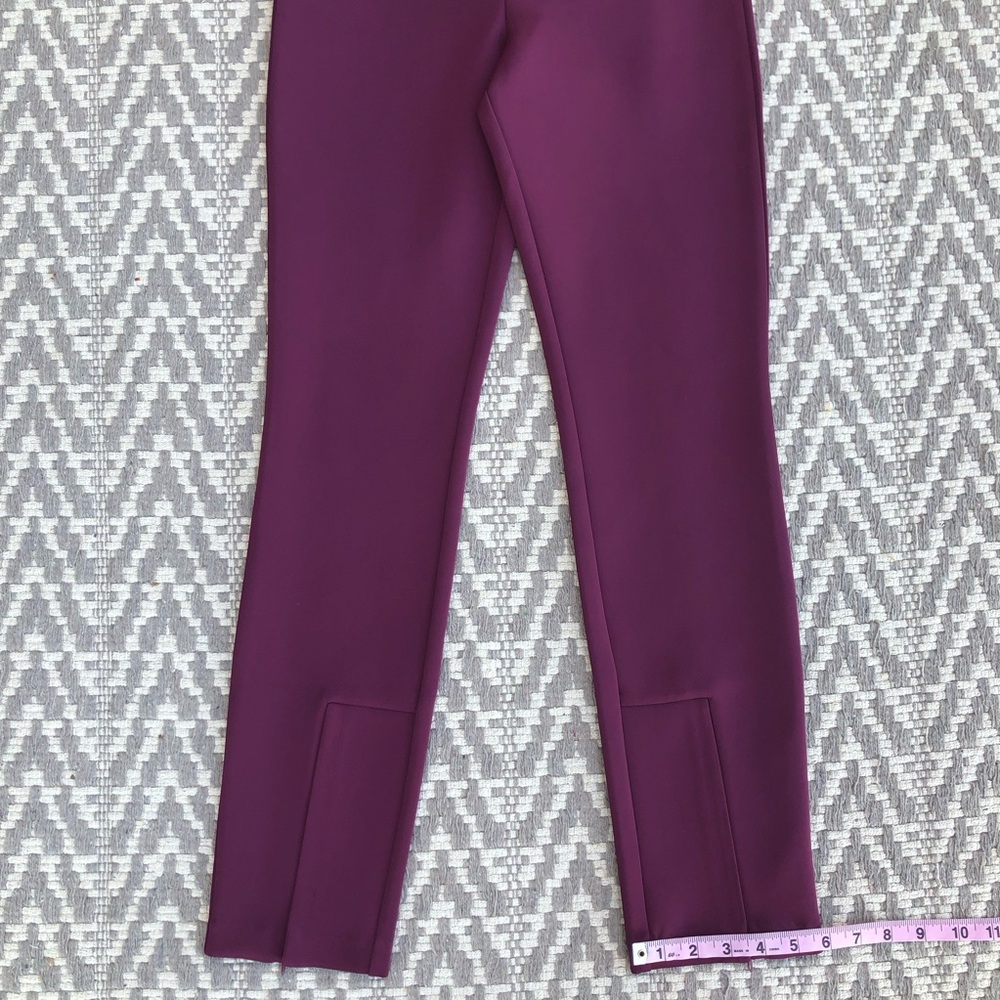 Good American scuba boss pull on slim pant in Oxblood002 size medium - Picture 9 of 13